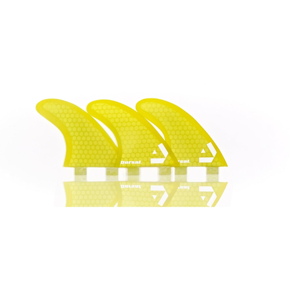DORSAL Surfboard Fins Thruster 3 Set FCS Compatible